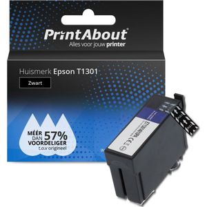 Druckerpatrone kompatibel mit Epson T1301 - Schwarz