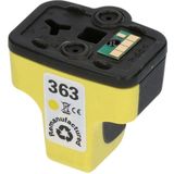 PrintAbout - Inktcartridge 363 (C8773EE) - Geel - Geschikt voor HP