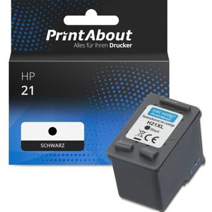 Druckerpatrone kompatibel mit HP 21 (C9351AE) - Schwarz