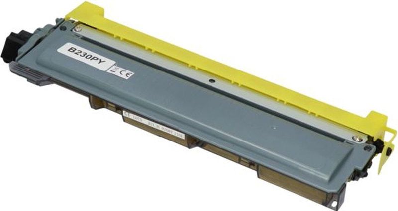 PrintAbout huismerk Toner TN-230Y Geel Geschikt voor Brother