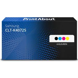PrintAbout - Alternatief voor Samsung CLT-K4072S - Toner - Cyaan - Inhoud 1750 Prints