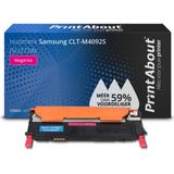 PrintAbout huismerk Toner CLT-M4092S (SU272A) Magenta Geschikt voor Samsung