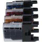 PrintAbout - LC-1280XLBK - Inktcartridge - 4-Kleuren - 148ml