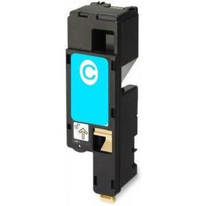PrintAbout huismerk Toner 593-11021 Cyaan Geschikt voor Dell