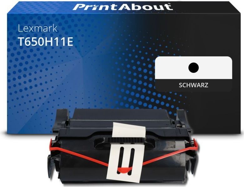 PrintAbout - Lexmark T650H11E - Toner - Zwart - Hoge Capaciteit