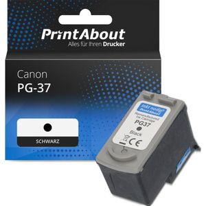 Druckerpatrone kompatibel mit Canon PG-37 - Schwarz