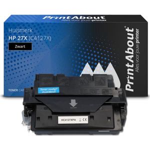PrintAbout  Toner 27X (C4127X) Zwart geschikt voor HP