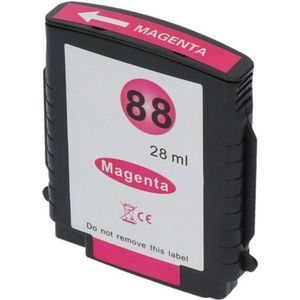 PrintAbout  Inktcartridge 88XL (C9392AE) Magenta Hoge capaciteit geschikt voor HP
