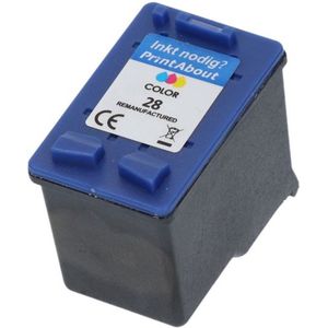 PrintAbout  Inktcartridge 28 (C8728A) 3-kleuren geschikt voor HP