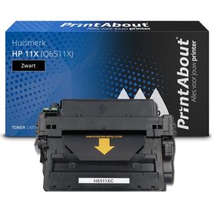 PrintAbout - HP 11X - Toner - Zwart - Hoge Capaciteit