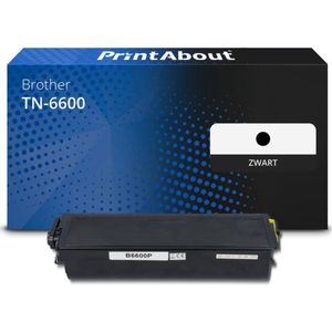 Huismerk - Brother TN-6600 - Toner - Zwart - Hoge Capaciteit