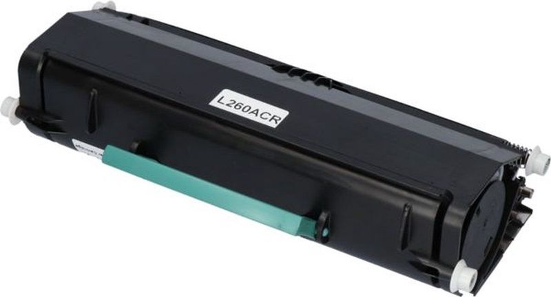 PrintAbout huismerk Toner E260A11E Zwart Geschikt voor Lexmark