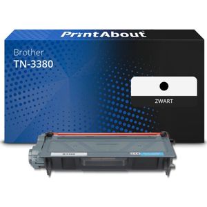 PrintAbout - TN-3380 Toner - Zwart - Hoge Capaciteit