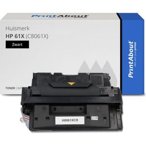 PrintAbout - HP 61X - Toner - Zwart - Hoge Capaciteit