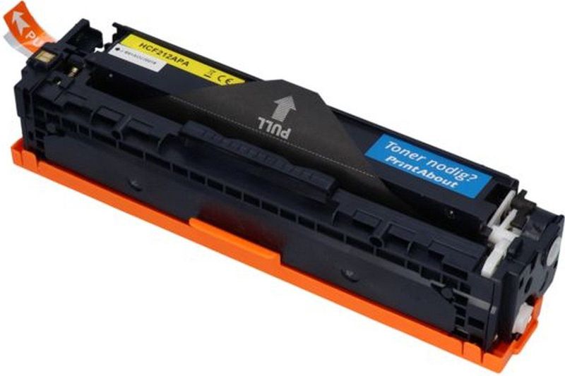 PrintAbout huismerk Toner 131A (CF212A) Geel Geschikt voor HP