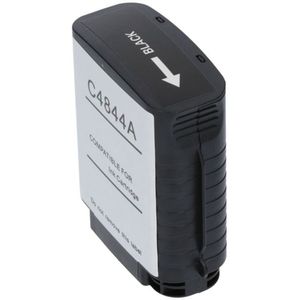 PrintAbout - Inktcartridge - Zwart - Geschikt voor HP - C4844A