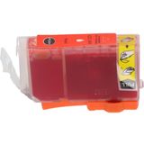 PrintAbout - Inktcartridge CLI-8R - Rood - Geschikt voor Canon