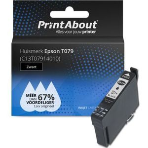 Druckerpatrone kompatibel mit Epson T079 (C13T07914010) - Schwarz