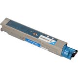 PrintAbout huismerk Toner 43459331 Cyaan Geschikt voor OKI