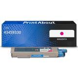 PrintAbout - Toner Magenta - Huismerk - Voor OKI 43459330