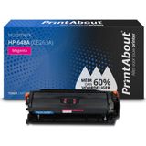 PrintAbout  Toner 648A (CE263A) Magenta geschikt voor HP