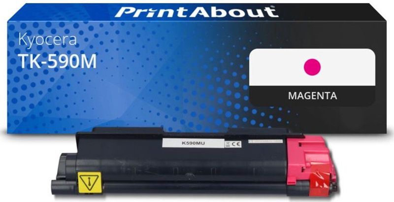 PrintAbout - Kyocera TK-590M - Toner - Magenta