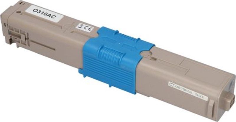 PrintAbout huismerk Toner 44469706 Cyaan Geschikt voor OKI