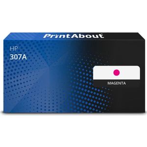 PrintAbout - Toner 307A - Magenta - Geschikt voor HP