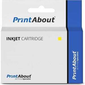 PrintAbout huismerk Inktcartridge PGI-9Y Geel Geschikt voor Canon