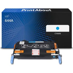 PrintAbout - HP 644A - Toner - Cyaan - Huismerk