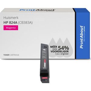 PrintAbout - Toner 824A - Magenta - Geschikt voor HP - 23.500 Afdrukken