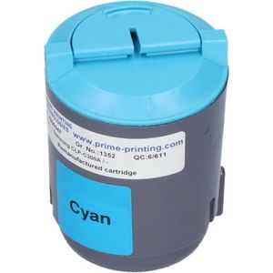 PrintAbout huismerk Toner CLP-C300A Cyaan Geschikt voor Samsung