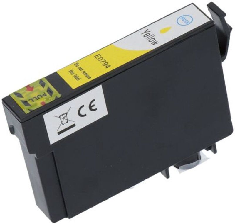 Huismerk - Inktcartridge - Geel - 13 ml