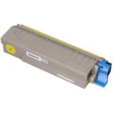 Huismerk - OKI 43872305 - Toner - Geel - Meer Inkt