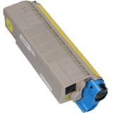 Huismerk - OKI 43872305 - Toner - Geel - Meer Inkt