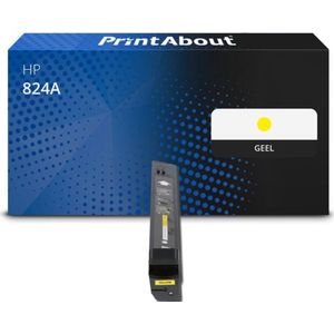 PrintAbout huismerk Toner 824A (CB382A) Geel Geschikt voor HP