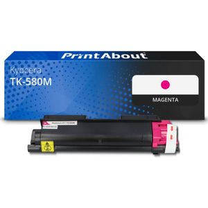 PrintAbout - Kyocera TK-580M - Toner - Magenta