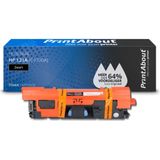 PrintAbout huismerk Toner 121A (C9700A) Zwart Geschikt voor HP
