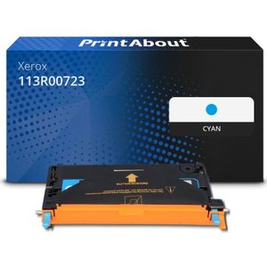 PrintAbout - Alternatief voor Xerox 113R00723 - Cyaan - Huismerk Toner