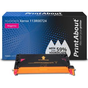 PrintAbout - Alternatief voor Xerox 113R00724 - Toner - Magenta
