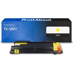 PrintAbout - Kyocera TK-580Y - Toner - Geel