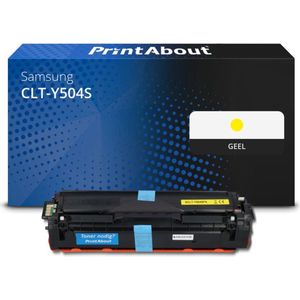 PrintAbout huismerk Toner CLT-Y504S (SU502A) Geel Geschikt voor Samsung