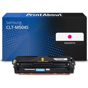 PrintAbout huismerk Toner CLT-M504S (SU292A) Magenta Geschikt voor Samsung