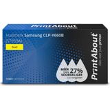 PrintAbout  Toner CLP-Y660B (ST959A) Geel geschikt voor Samsung