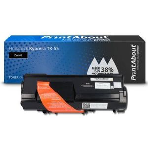 PrintAbout  Toner TK-55 Zwart geschikt voor Kyocera