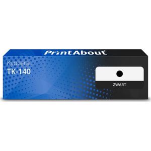 PrintAbout - Toner TK-140 - Zwart - Geschikt voor Kyocera - 4.500 Afdrukken