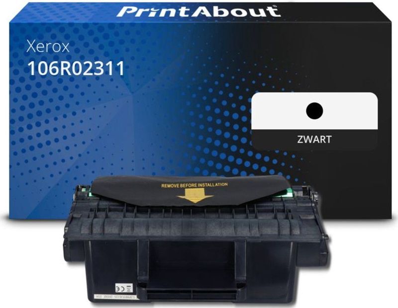PrintAbout - Toner 106R02311 - Zwart - Geschikt voor Xerox