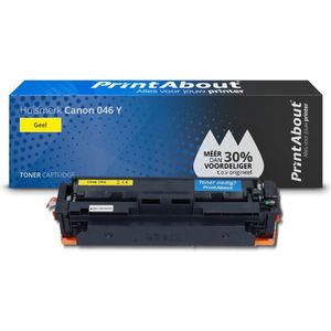 PrintAbout  Toner 046 Y  Geel geschikt voor Canon