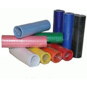 Rollen Serpentines kobalt blauw 4 meter - Formaat: 14 x 4 cm - Feestartikelen/versieringen