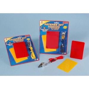 VGEBY Kartonnen Scheidsrechter Voetbal, Scheidsrechter Card Set Sport Scheidsrechter Karton Rood en Geel Karton Scheidsrechter